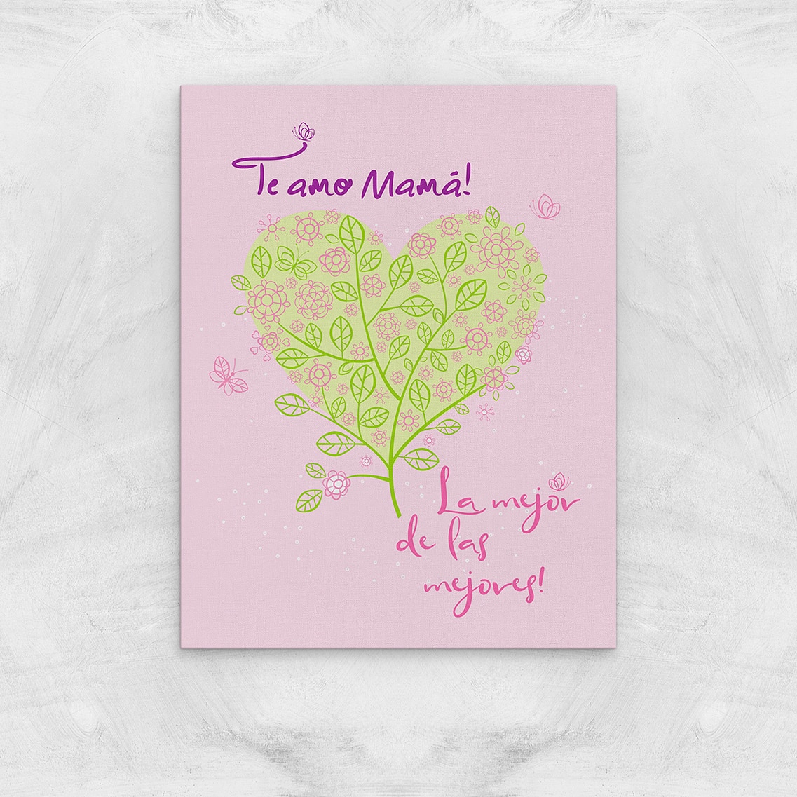 Cuadro en Canva Madre Corazón