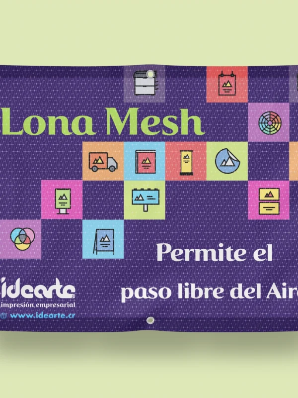 Lona Vinílica Mesh