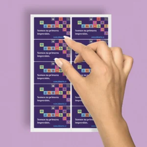 Sticker Vinil Rectangular